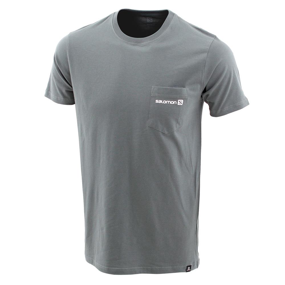 Salomon UNDERWORLD SS M Camisetas Hombre - Verde - Colombia (30469-HZTI)